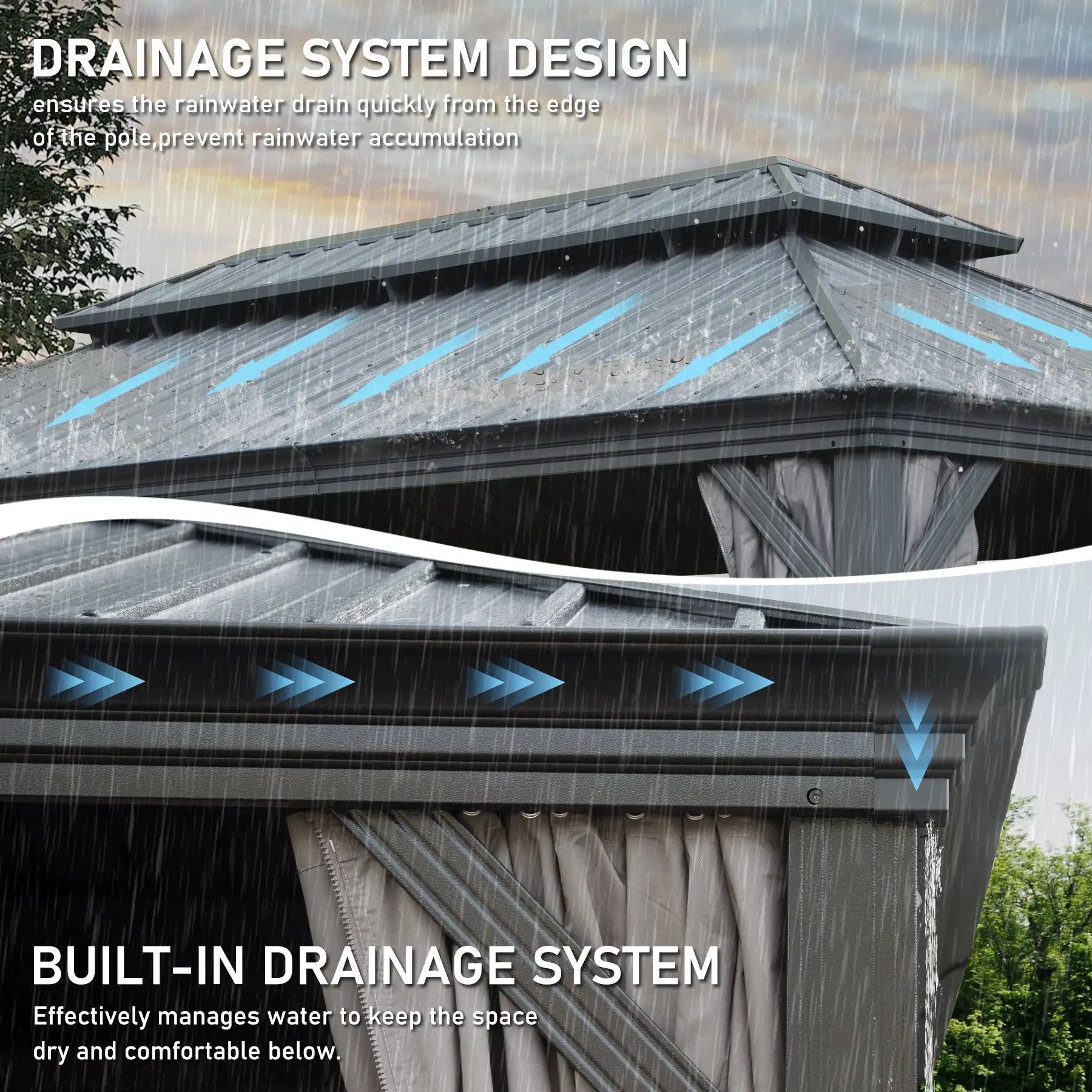10' X 12' Hardtop Gazebo by HouseOfZazla