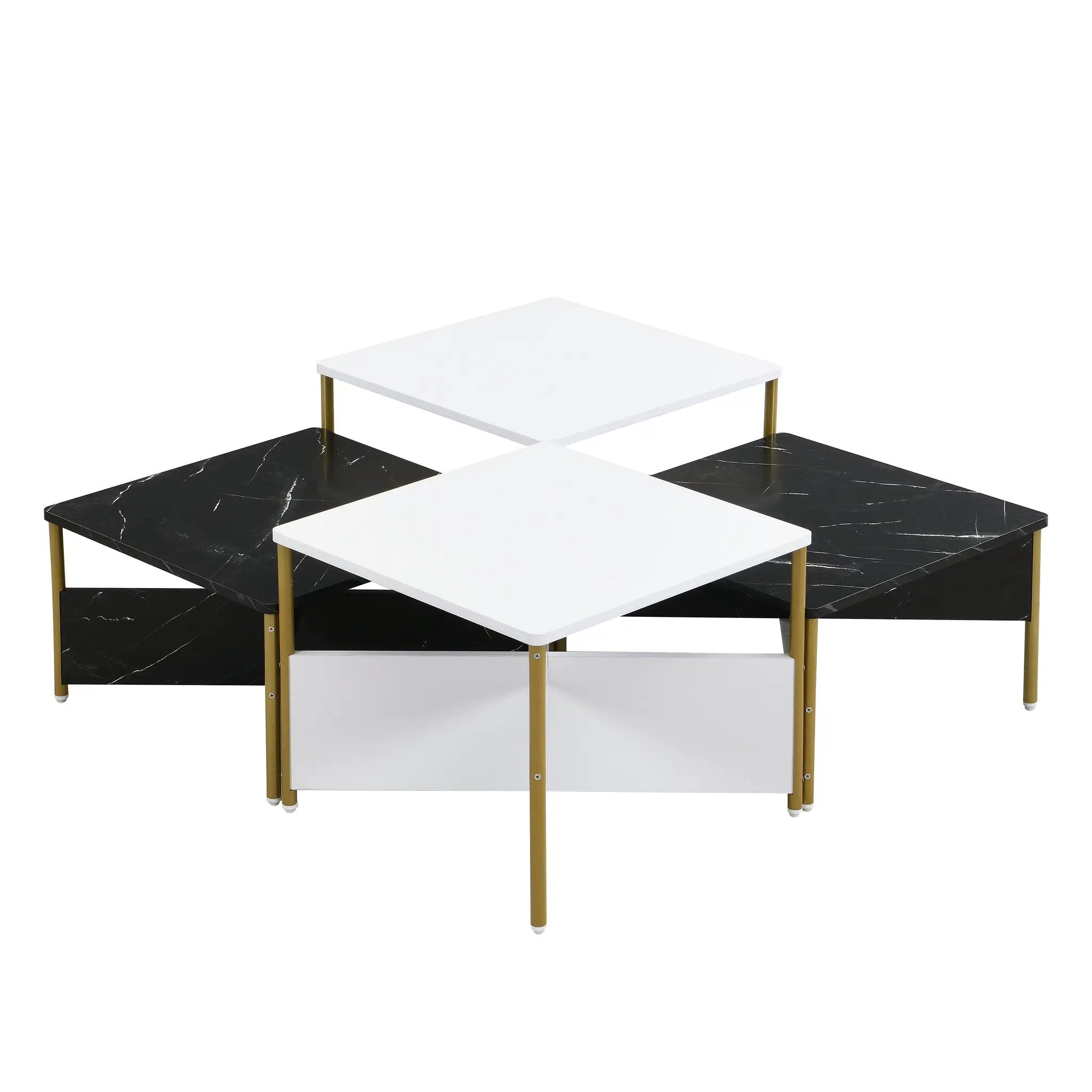 Modern Nesting Coffee Tables Set of 4 by HouseOfZazla