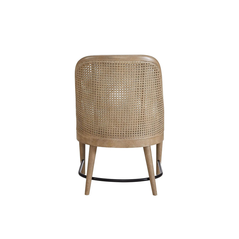 Cane Backed Host Chair Colored (Set of 2) - Sand by Unique Piece Furniture