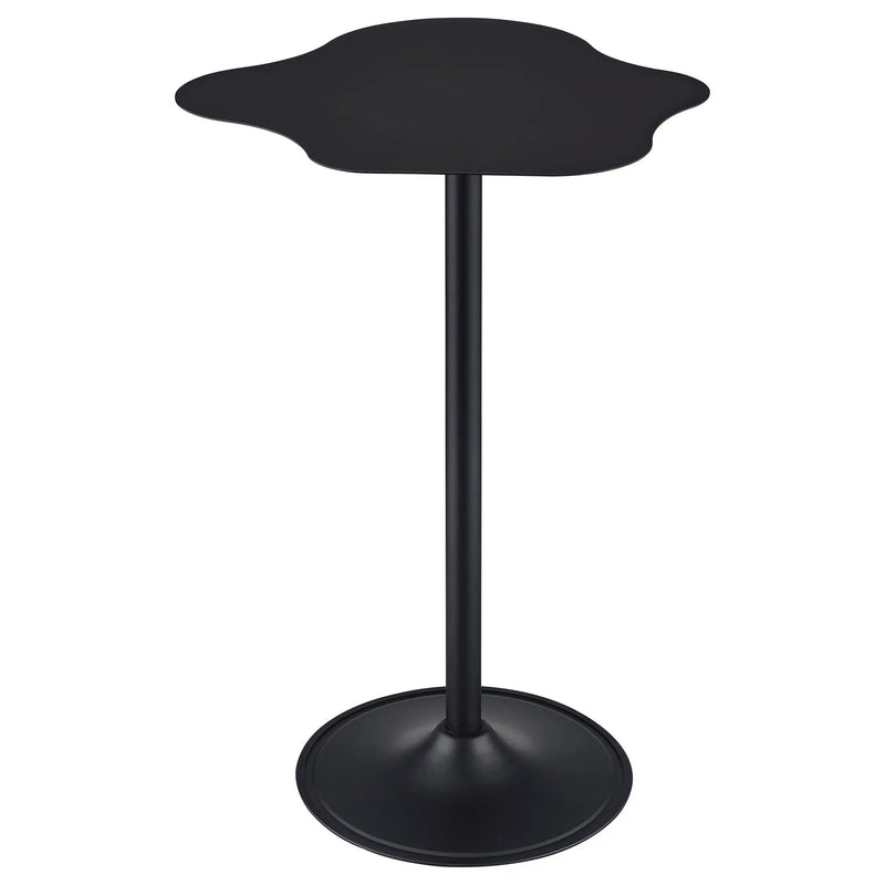 Fresno - Curved Cloud Shaped Bistro Bar Table Bar Table - Black