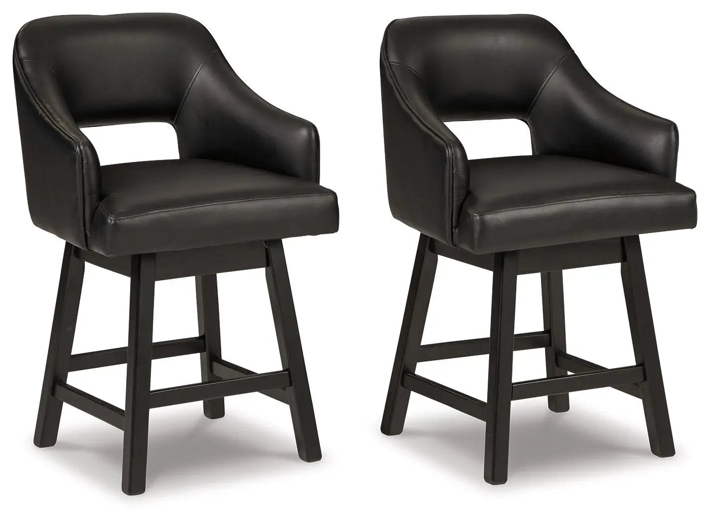 Tallenger - Upholstered Swivel Barstool (Set of 2) by Unique Piece Furniture