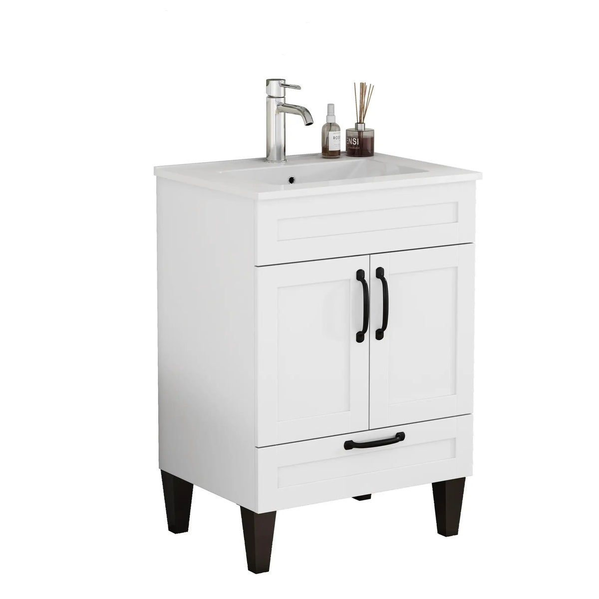 24-Inch Bathroom Vanity With Sink Combo by HouseOfZazla
