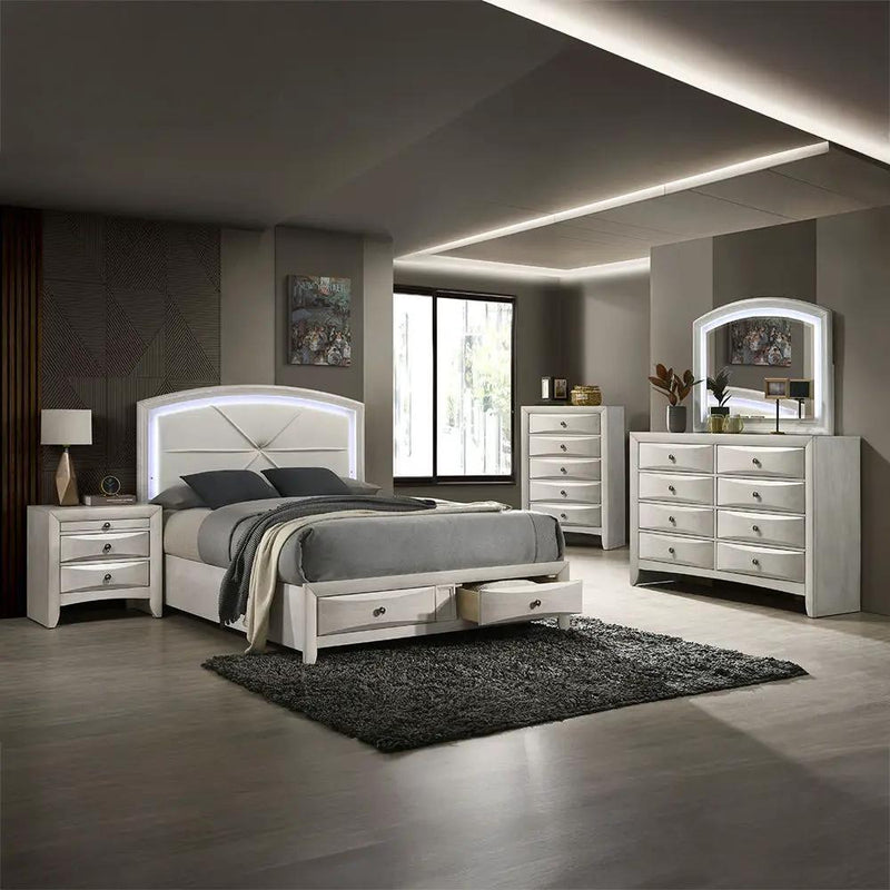 Ramondi - Dresser - Antique White by Unique Piece Furniture