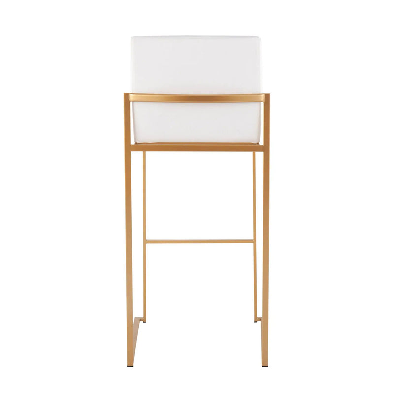 Fuji - Contemporary Design High Back Barstool by Unique Piece Furniture
