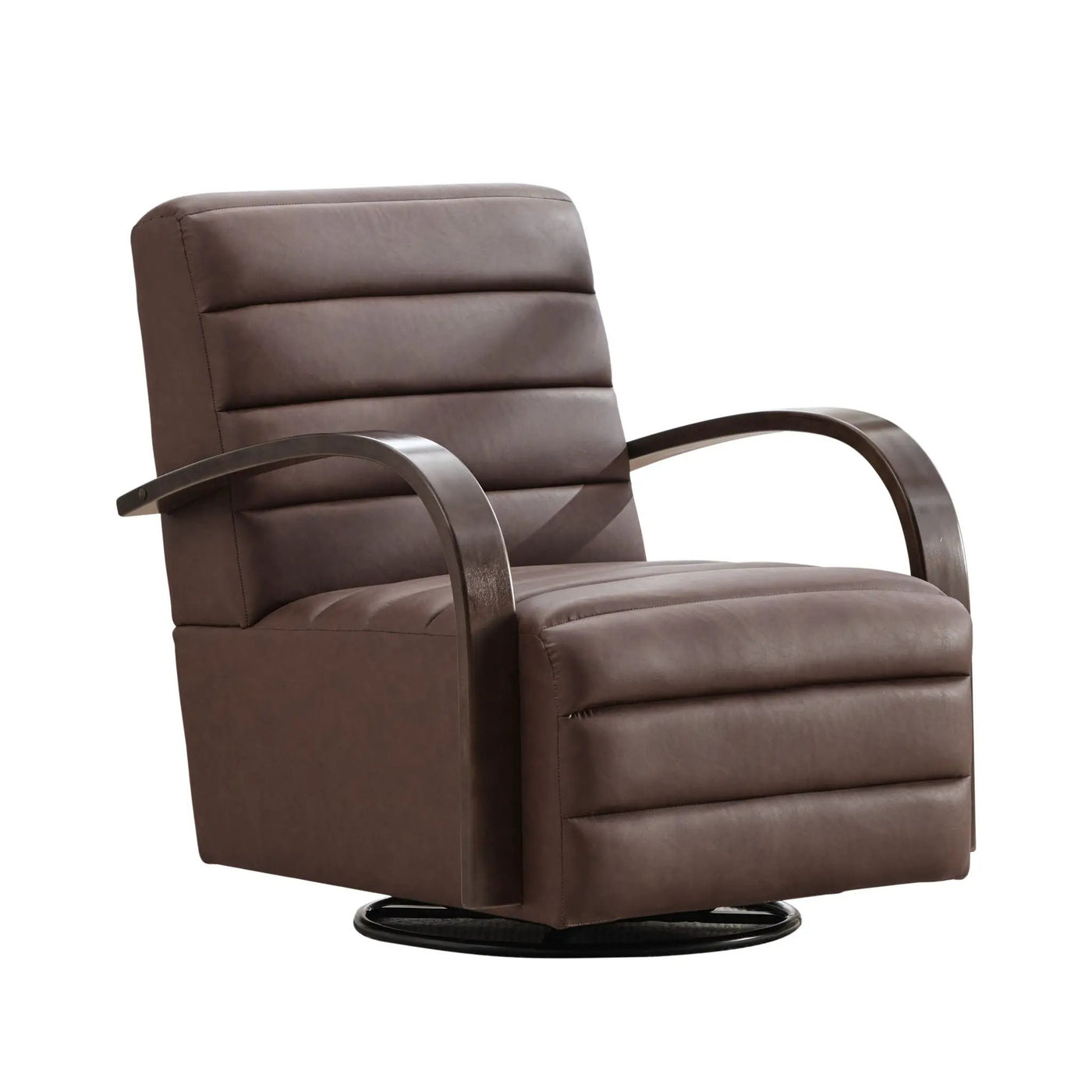 360° Swivel Accent Chair With Armrests, Comfy Lounge by Unique Piece Furniture