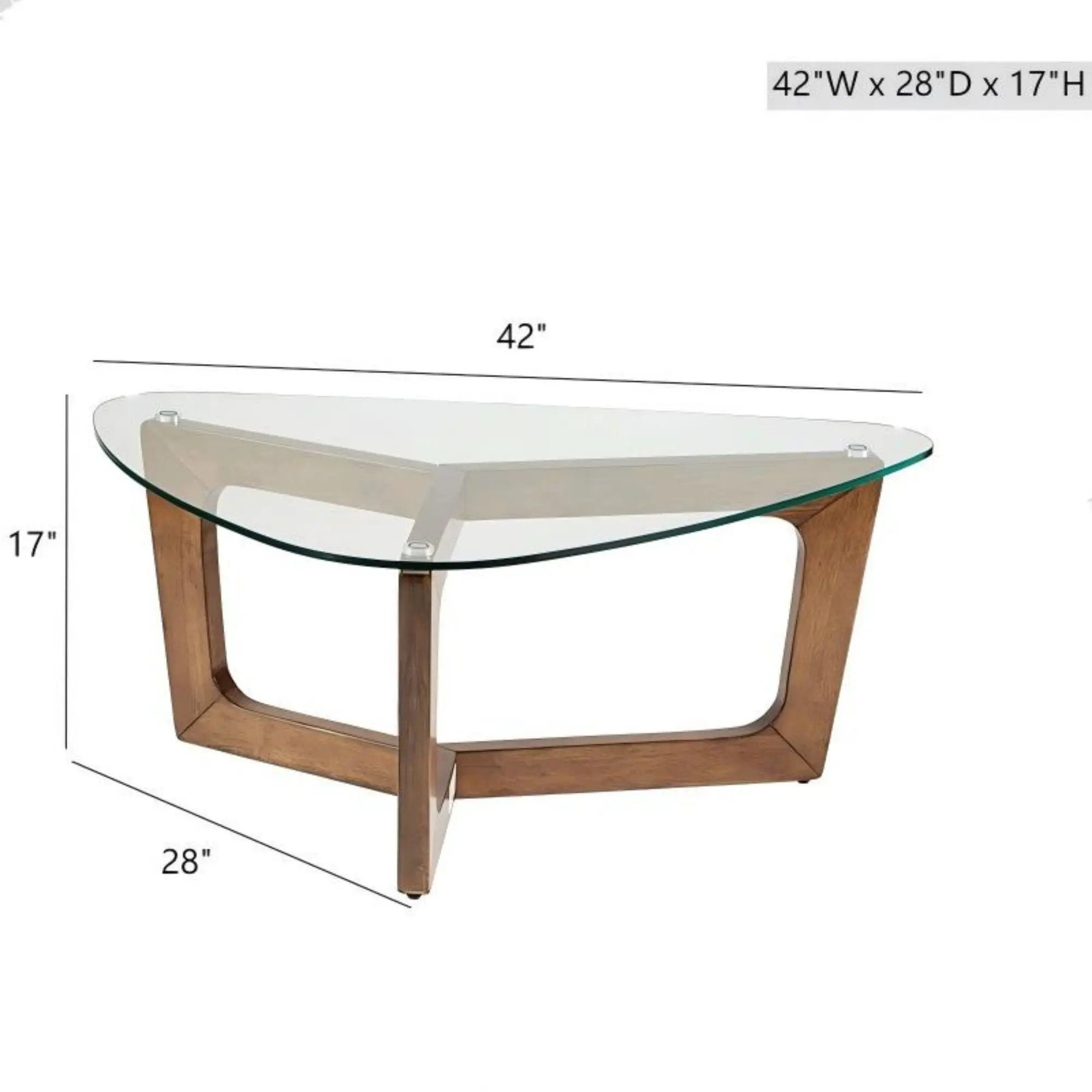 Walker - Coffee Table - Brown by Unique Piece Furniture