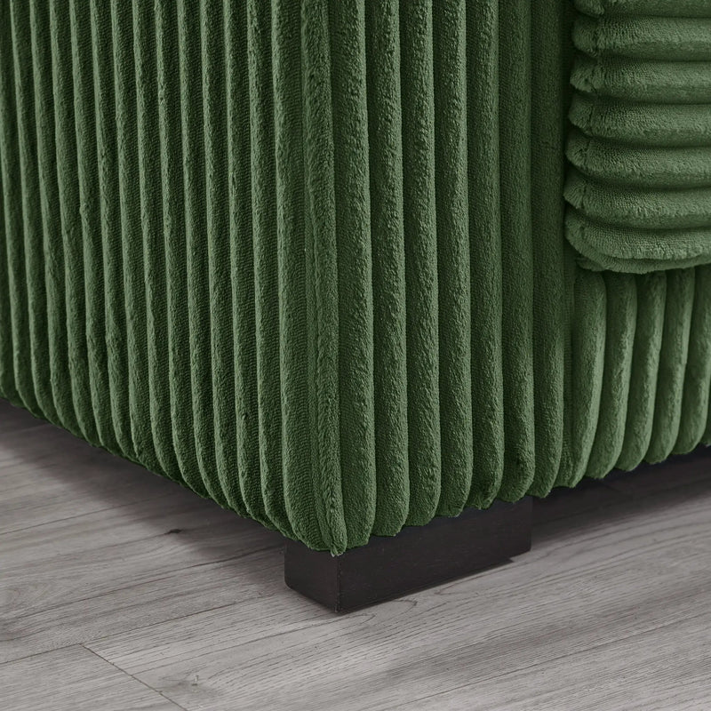 93" Sectional Sofa, L Shaped Sofa Couch by HouseOfZazla