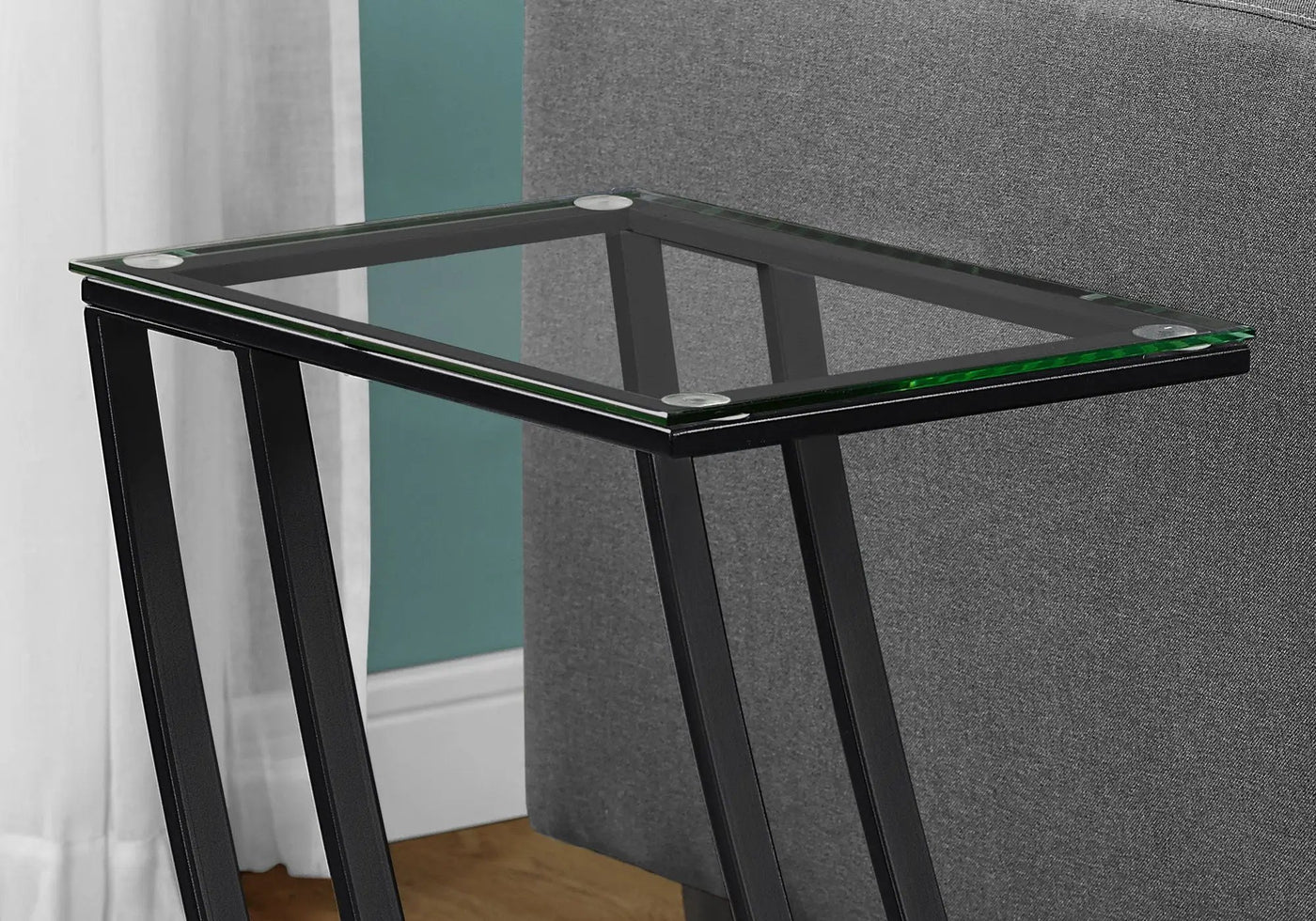 Accent Table, C - Shaped, Sturdy Construction, Contemporary & Modern by Unique Piece Furniture