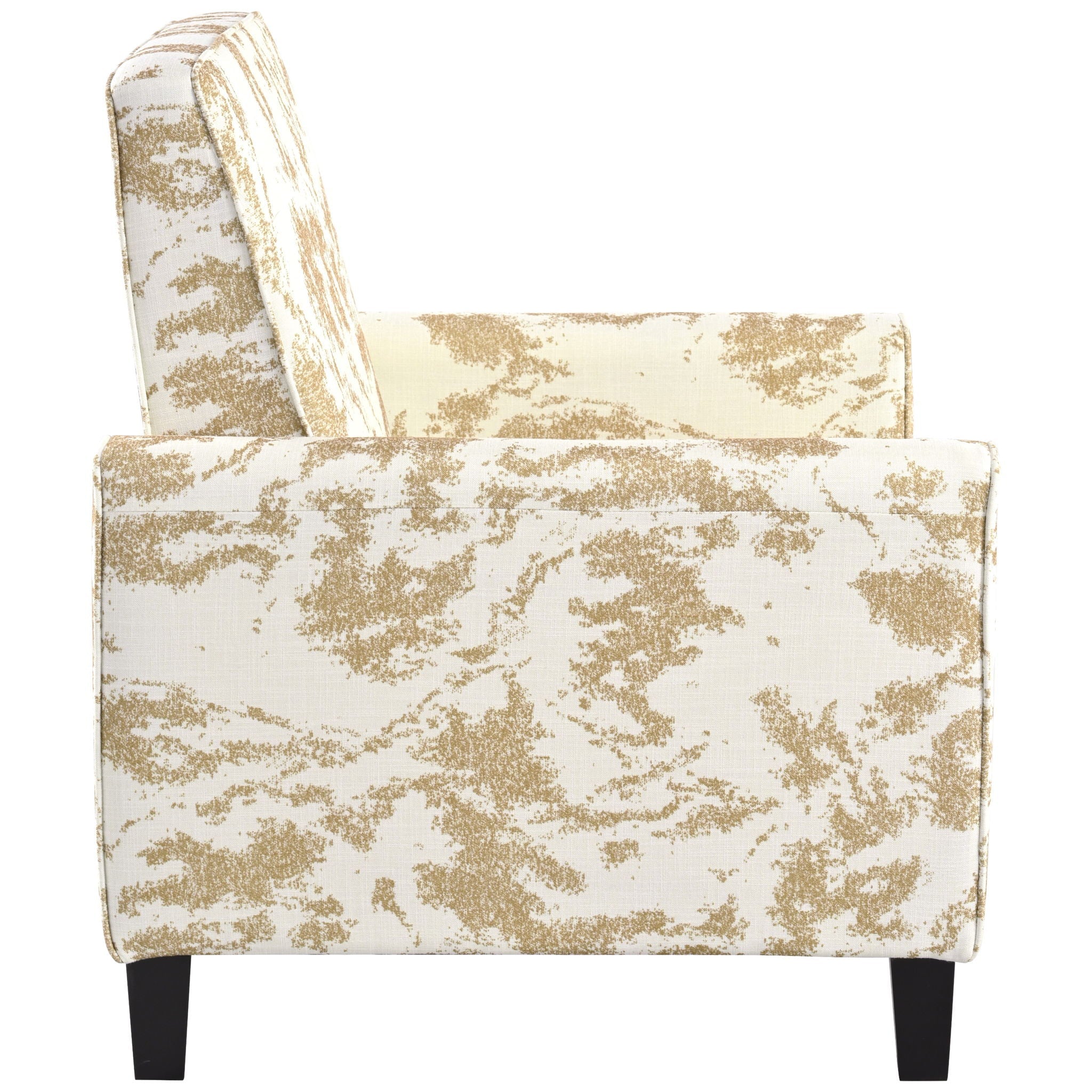 Push Back Upholstered Recliner Armchair by HouseOfZazla