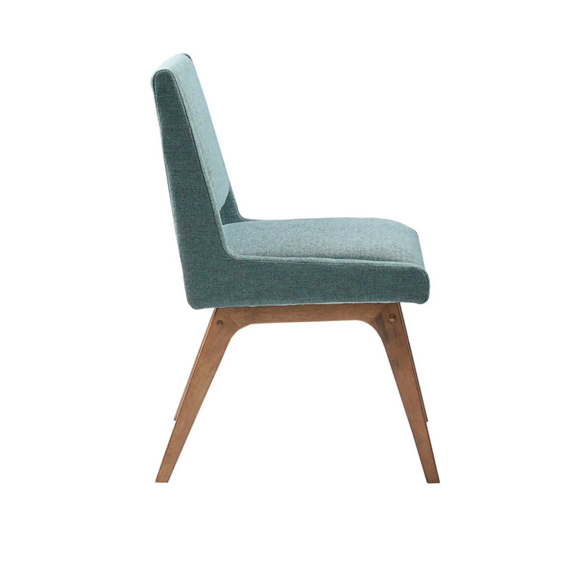 Dining Chair With Upholstered Seat And Back (Set of 2) - Blue by Unique Piece Furniture