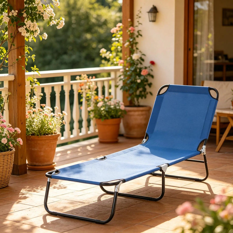 Sun Tanning Chair, Outdoor Tanning Chair, Pool Chaise Lounge Chairs by HouseOfZazla