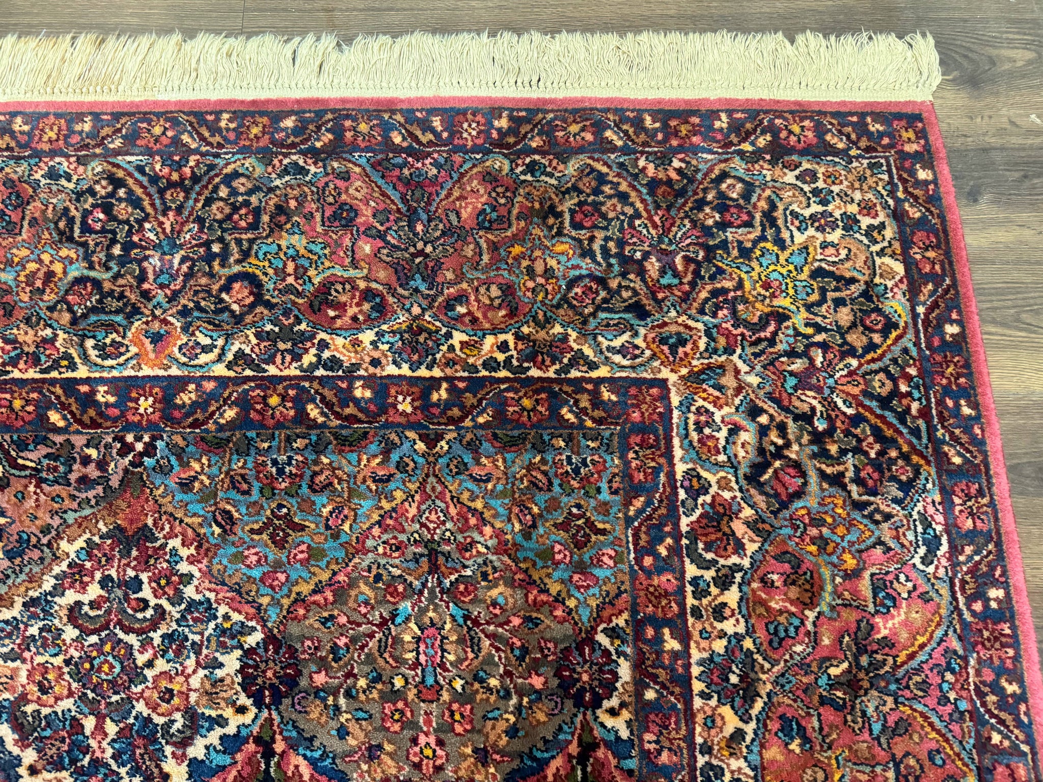 10x18 Karastan Multicolor Panel Kirman Rug #717, Palace Size Wool Discontinued Original 700 Series by Jewel Rugs