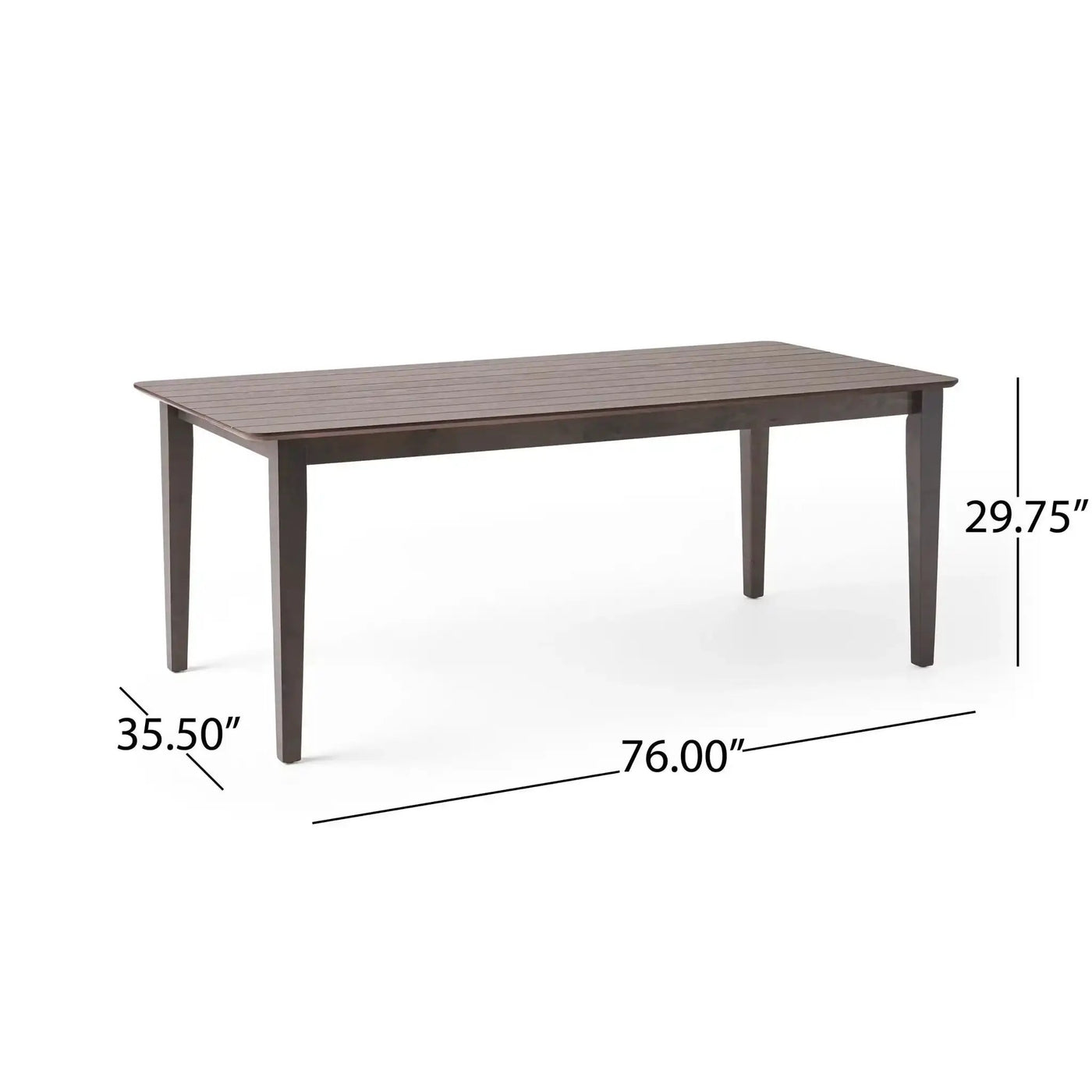 Farmhouse Charm Dining Table With Square Leg by HouseOfZazla