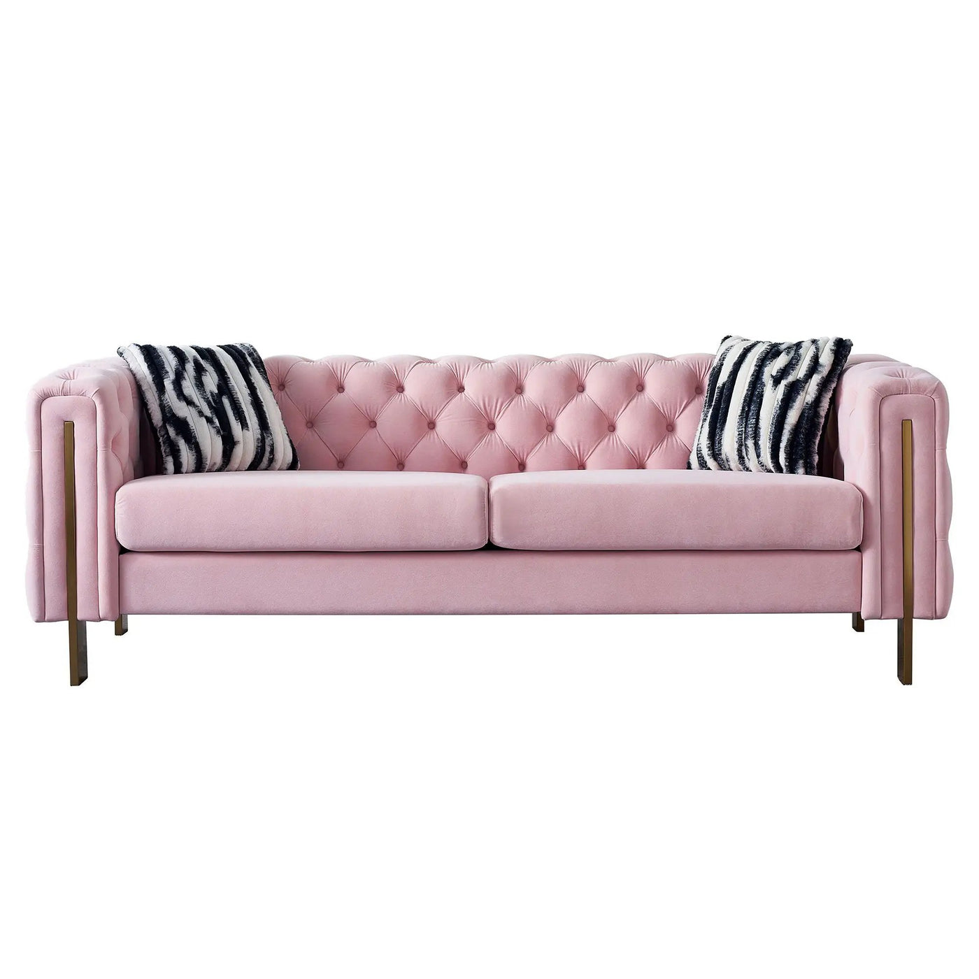 Chesterfield - Modern Tufted Living Room Sofa, 84.25''W Couch by HouseOfZazla