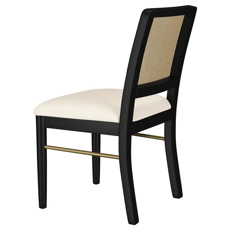 Arini 9-piece Extension Leaf Dining Table Set Sand Wash and Black by Unique Piece Furniture