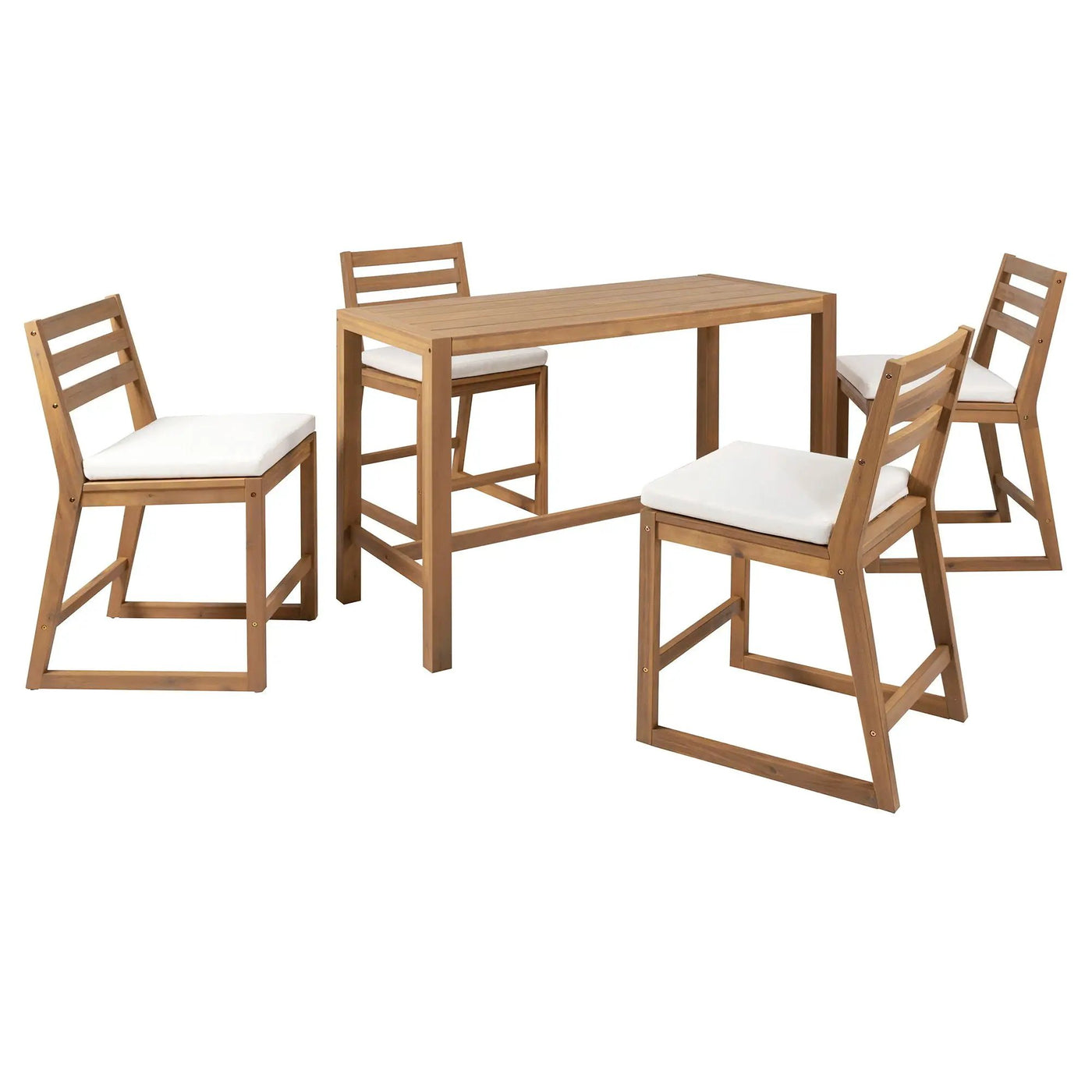 Patio Bar Set With Ergonomic Chairs by HouseOfZazla