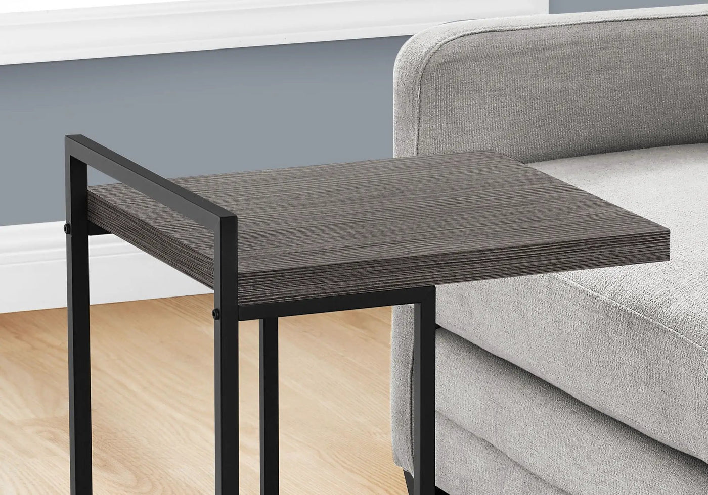 Accent Table, C - Shaped, Versatile by Unique Piece Furniture