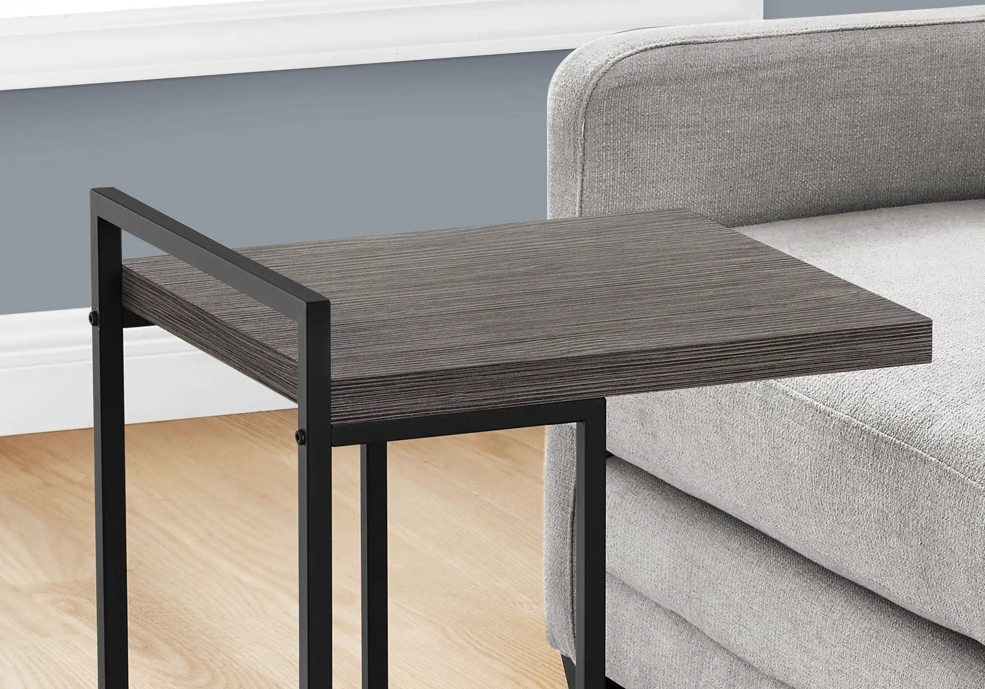 Accent Table, C - Shaped, Versatile by Unique Piece Furniture
