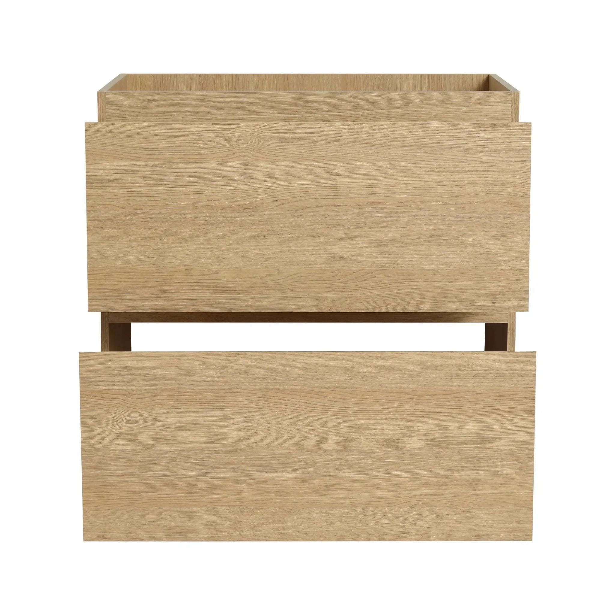 Modern Freestanding Bathroom Vanity Cabinet With Double Drawer by HouseOfZazla