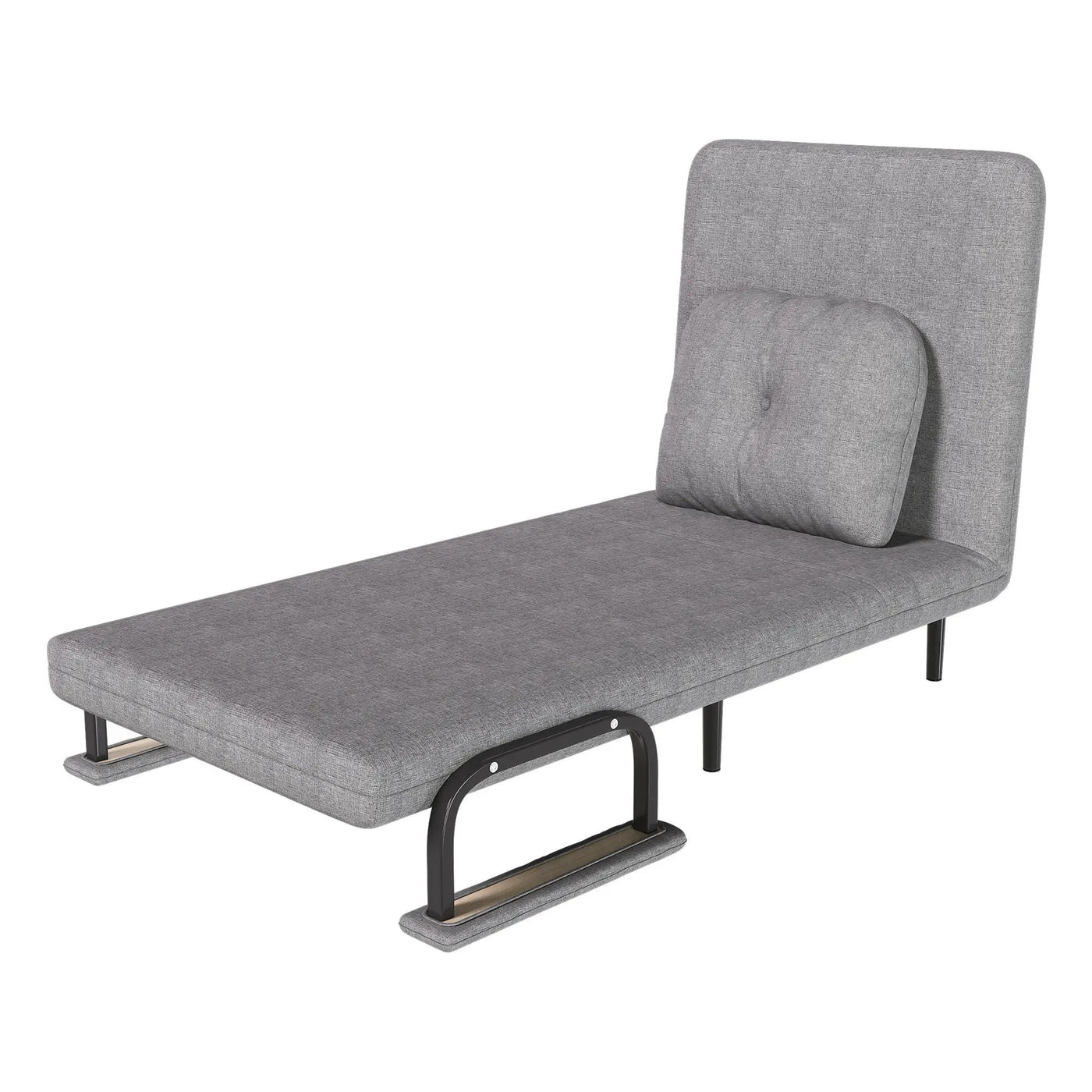 3 In 1 Convertible Folding Sofa Bed With Adjustable Backrest And Pillow by Unique Piece Furniture