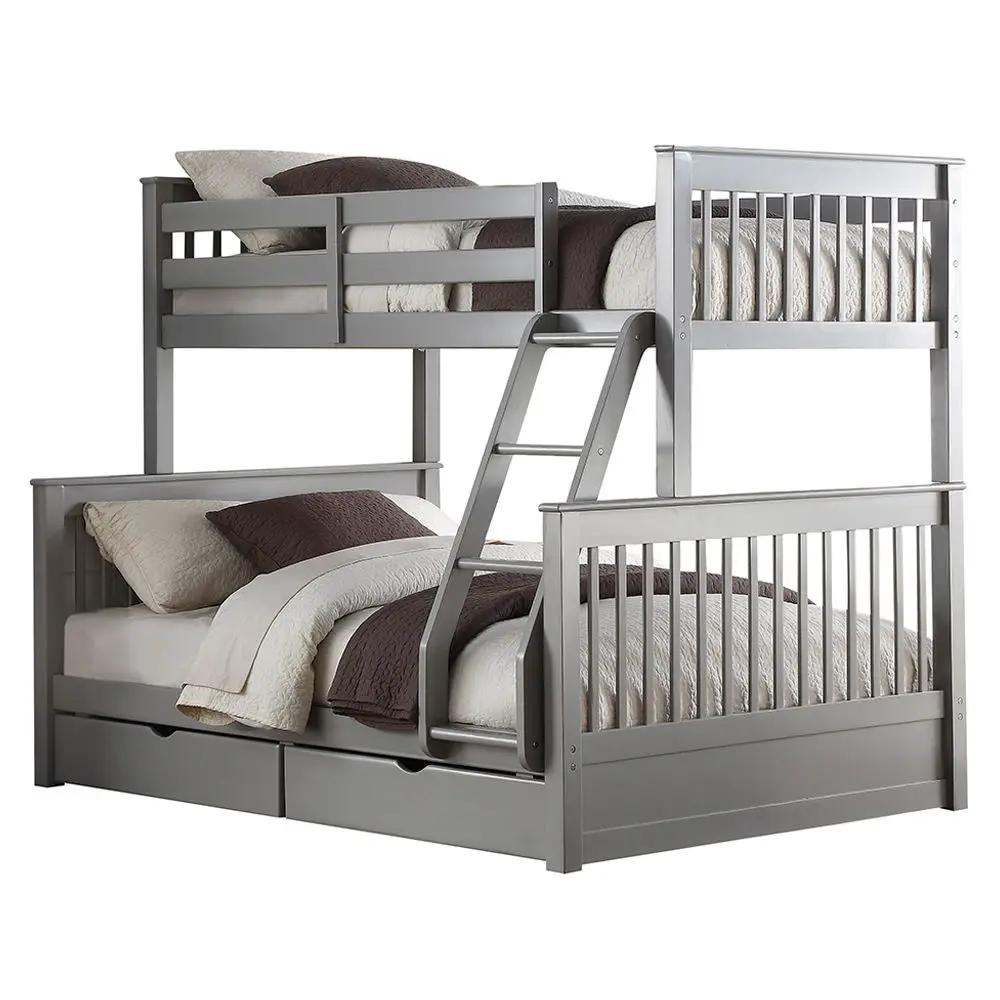 Haley II - Twin Over Full Bunk Bed With Storage by Unique Piece Furniture