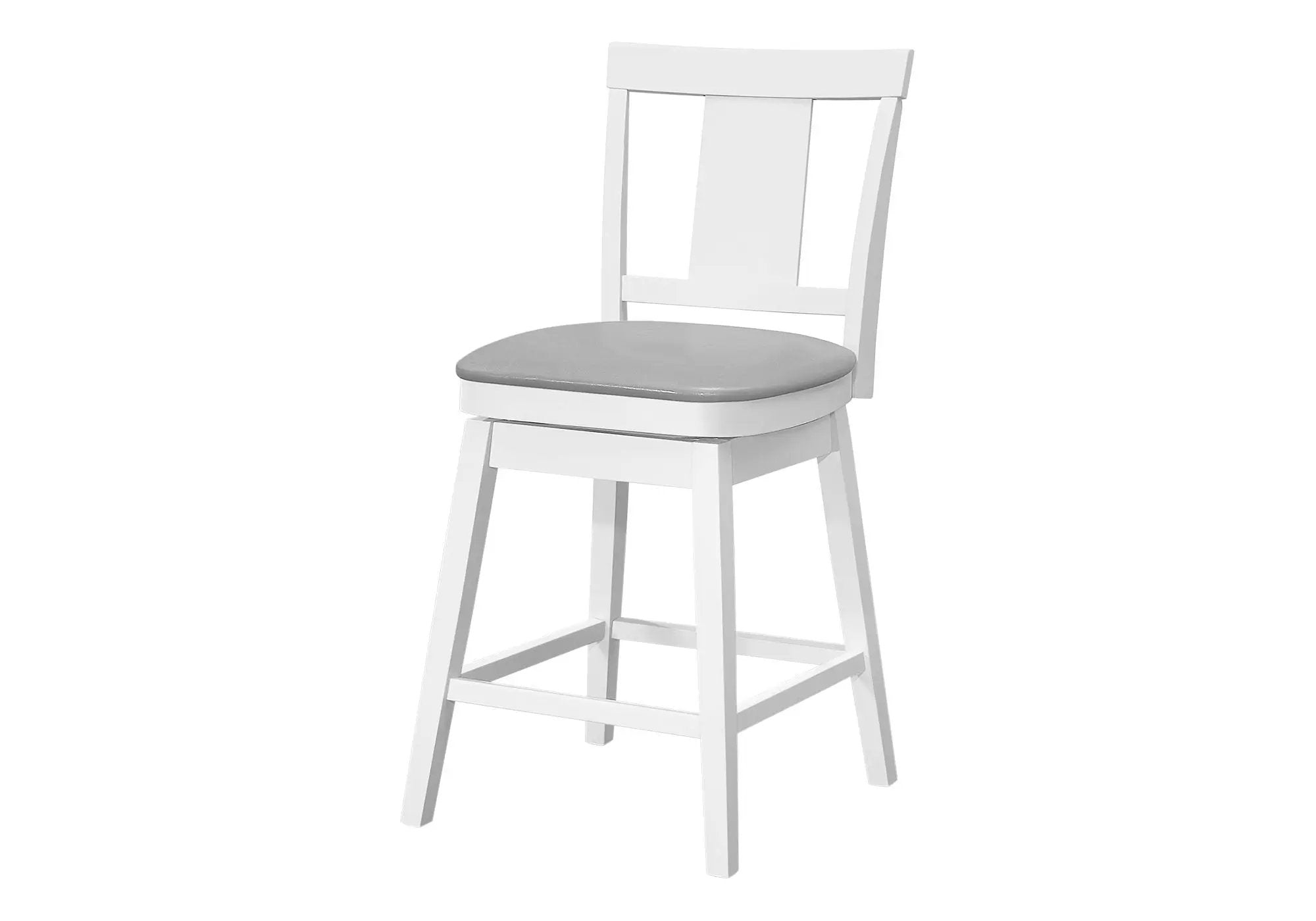Swivel Bar Stool Counter Height, Transitional (Set of 2) by HouseOfZazla