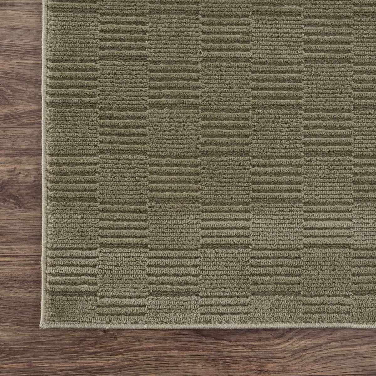 Kazuma Green Washable Area Rug, photo 3 of 14