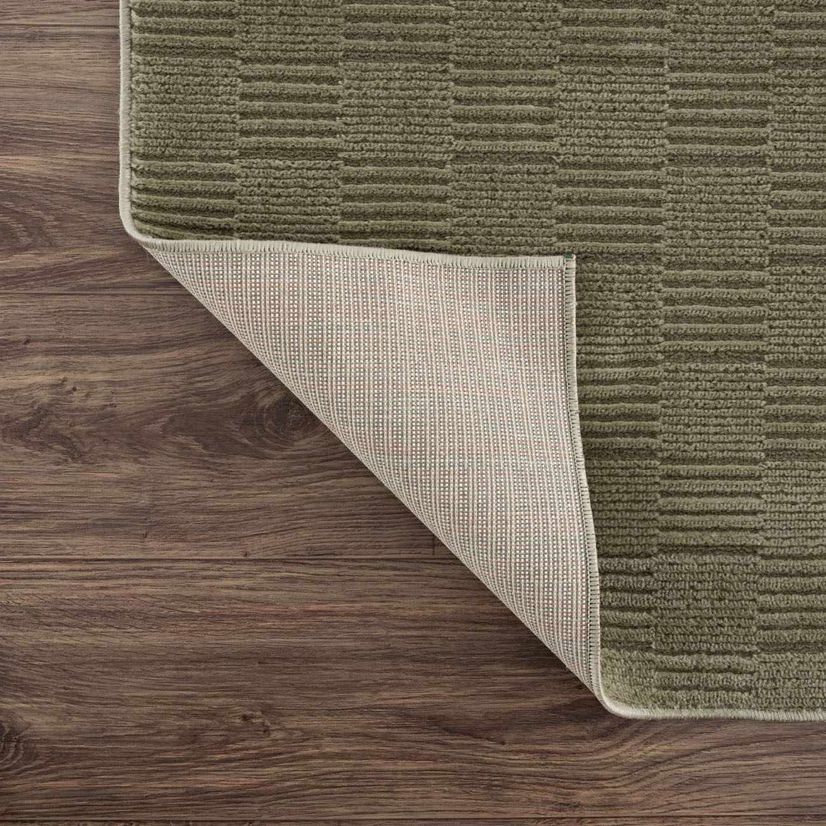 Kazuma Green Washable Area Rug, photo 4 of 14