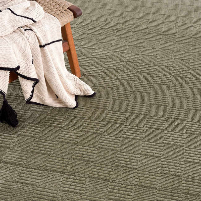 Kazuma Green Washable Area Rug by Boutique Rugs