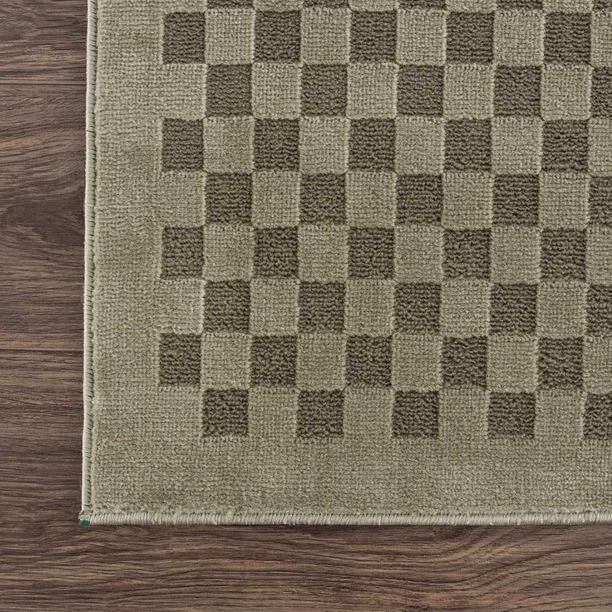 Gaiwan Olive Green Washable Area Rug, photo 3 of 13