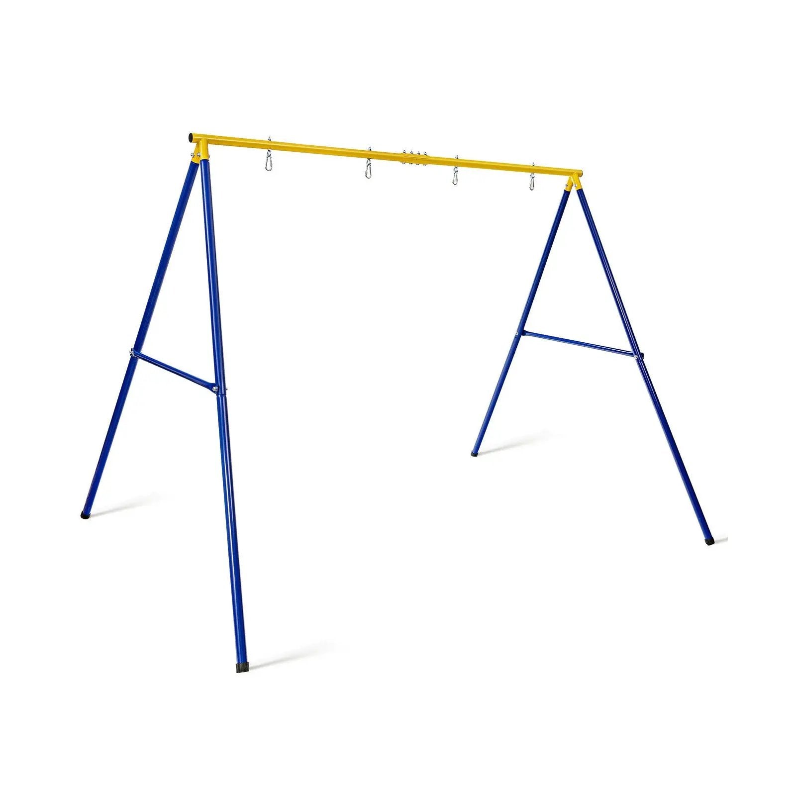 660 LBS Extra-Large A-Shaped Swing Stand with Anti-Slip Footpads (Without Seat)-Yellow by DirectDeals