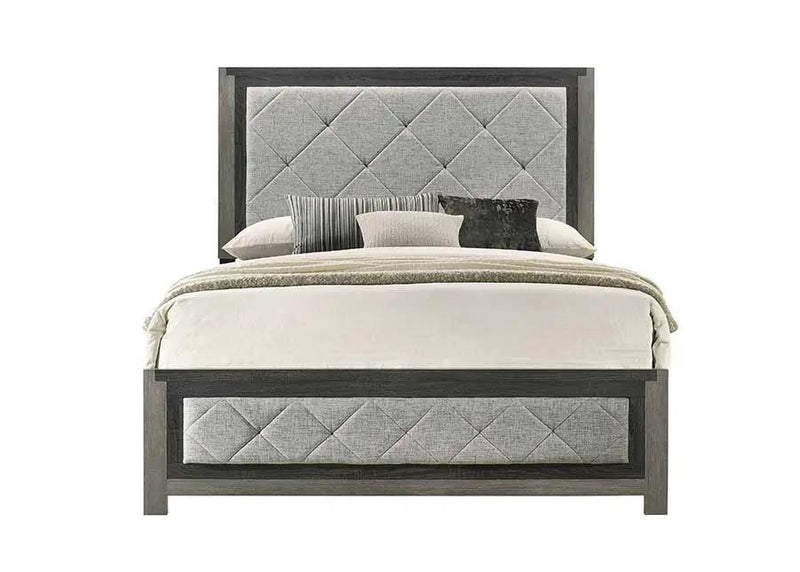 Jehoram - Queen Bed - Gray by Unique Piece Furniture