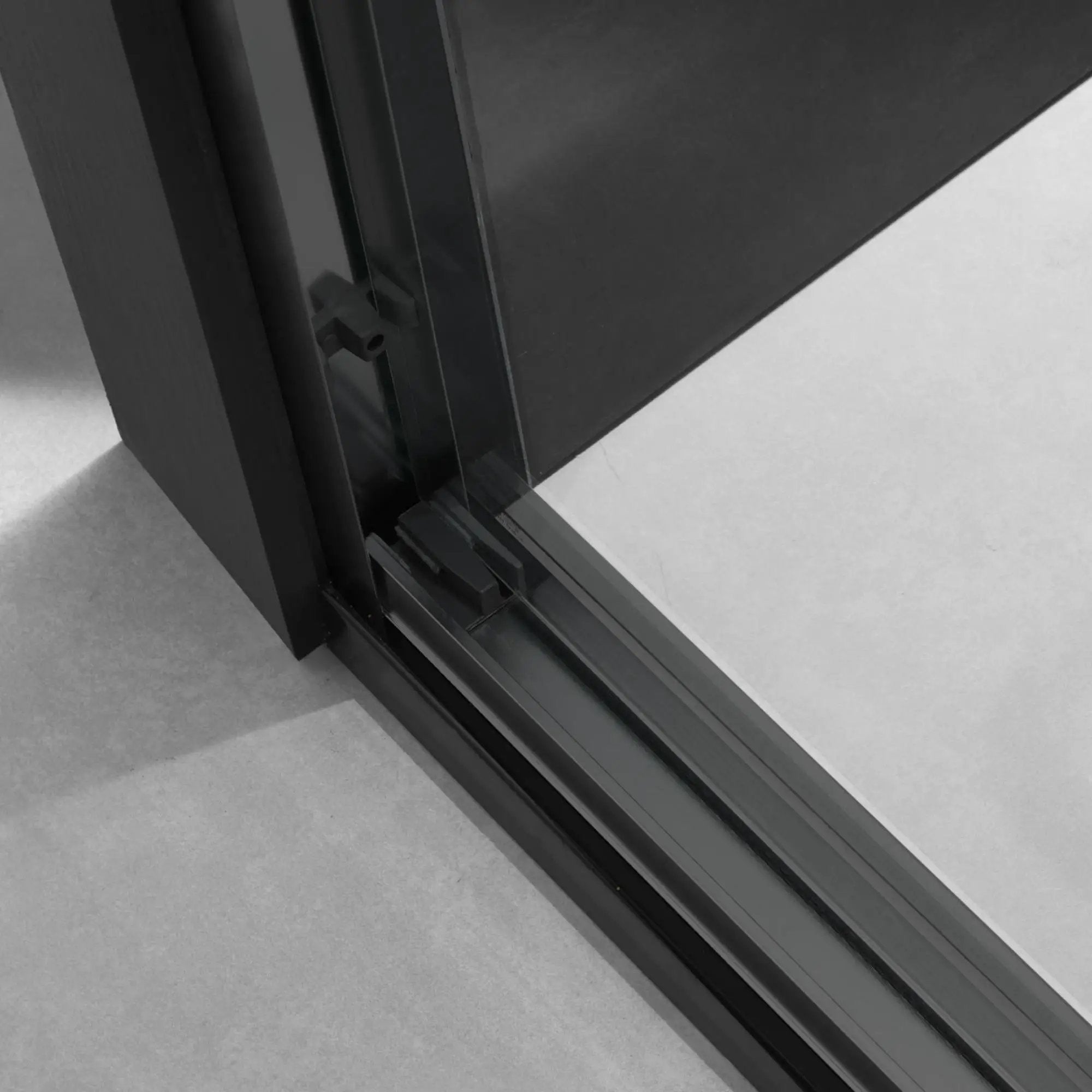 60" W x 74" H Door Sliding Frameless Shower Door with 6mm Tempered Glass LYM-02 Mat by HouseOfZazla