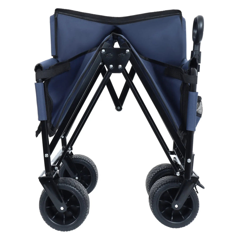 3-in-1 Convertible Folding Wagon Cart with Bench Seat & Storage by HouseOfZazla