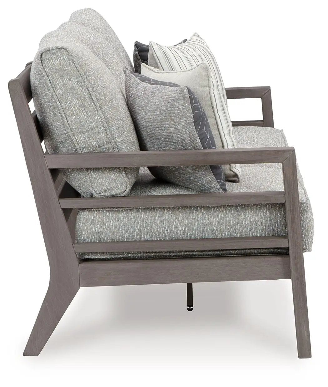 Hillside Barn - Sofa With Cushion - Gray / Brown by Unique Piece Furniture