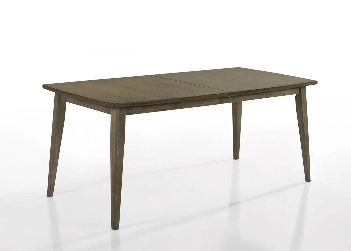 Bistro - Wide Contemporary Rectangle Dining Table With Extension Leaf by HouseOfZazla