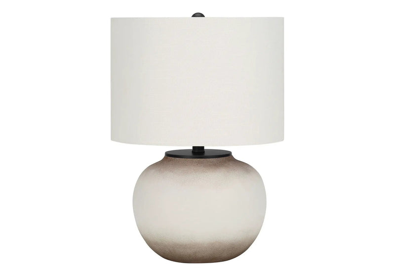 Modern Lighting, Table Lamp, Ceramic - Cream by HouseOfZazla