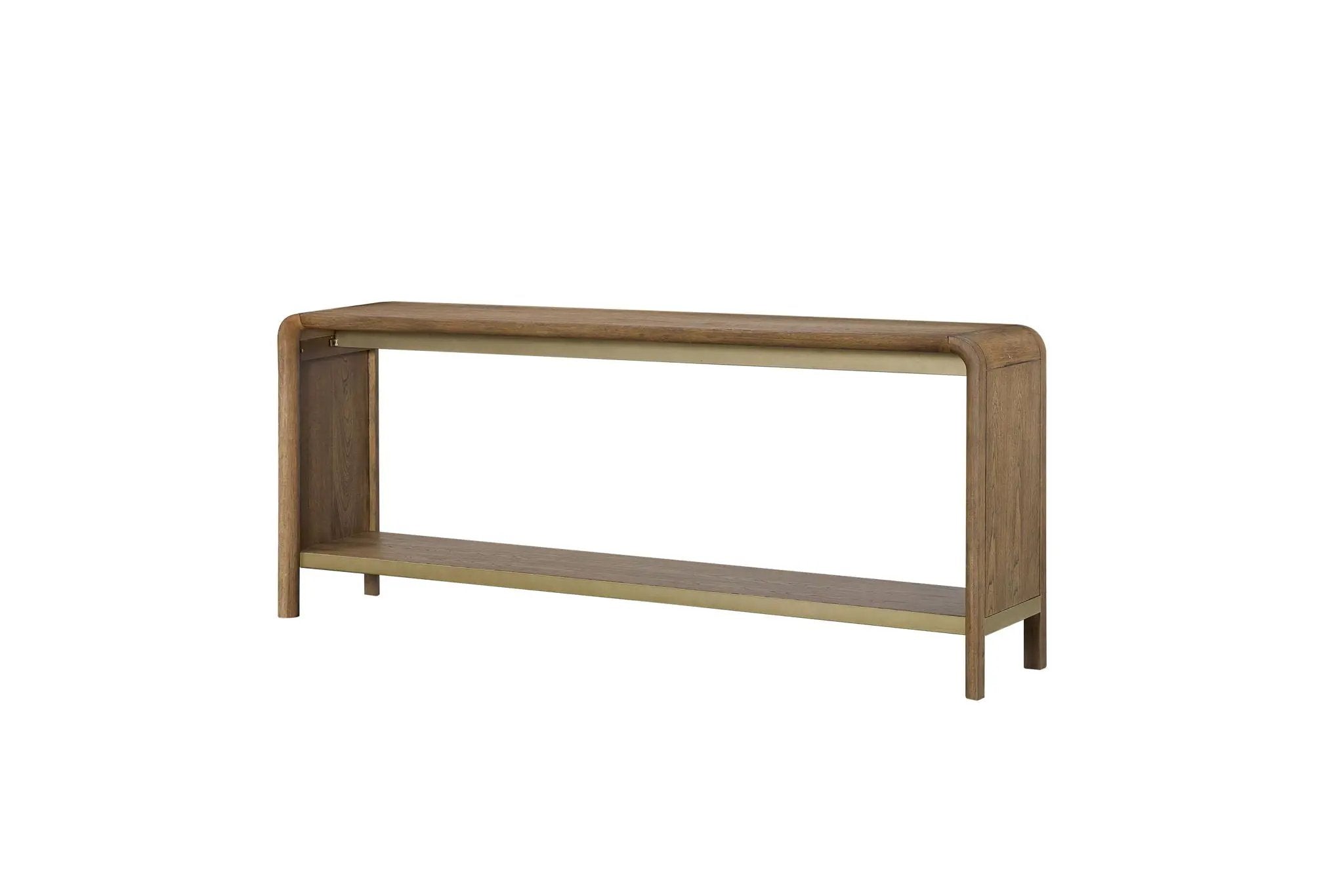 Waterfall - Console Table - Light Brown by Unique Piece Furniture
