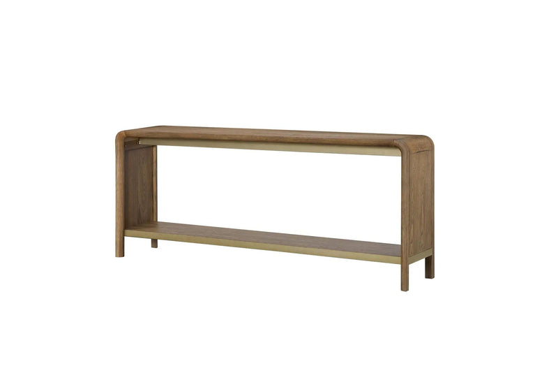 Waterfall - Console Table - Light Brown by Unique Piece Furniture