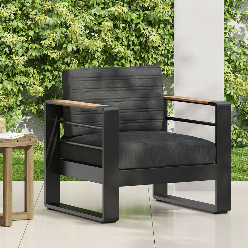 Giovanna Club Chair Set With Aluminum Frame by HouseOfZazla