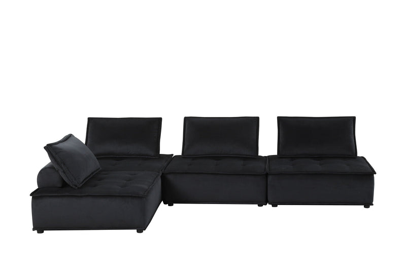 Anna - Stylish Sectional Sofa Ottoman by HouseOfZazla