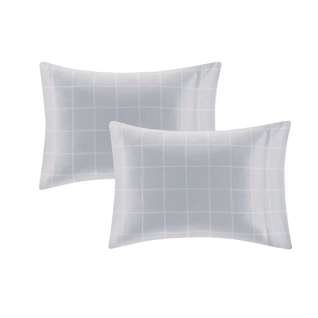 Queen Striped Comforter Set with Bed Sheets by HouseOfZazla