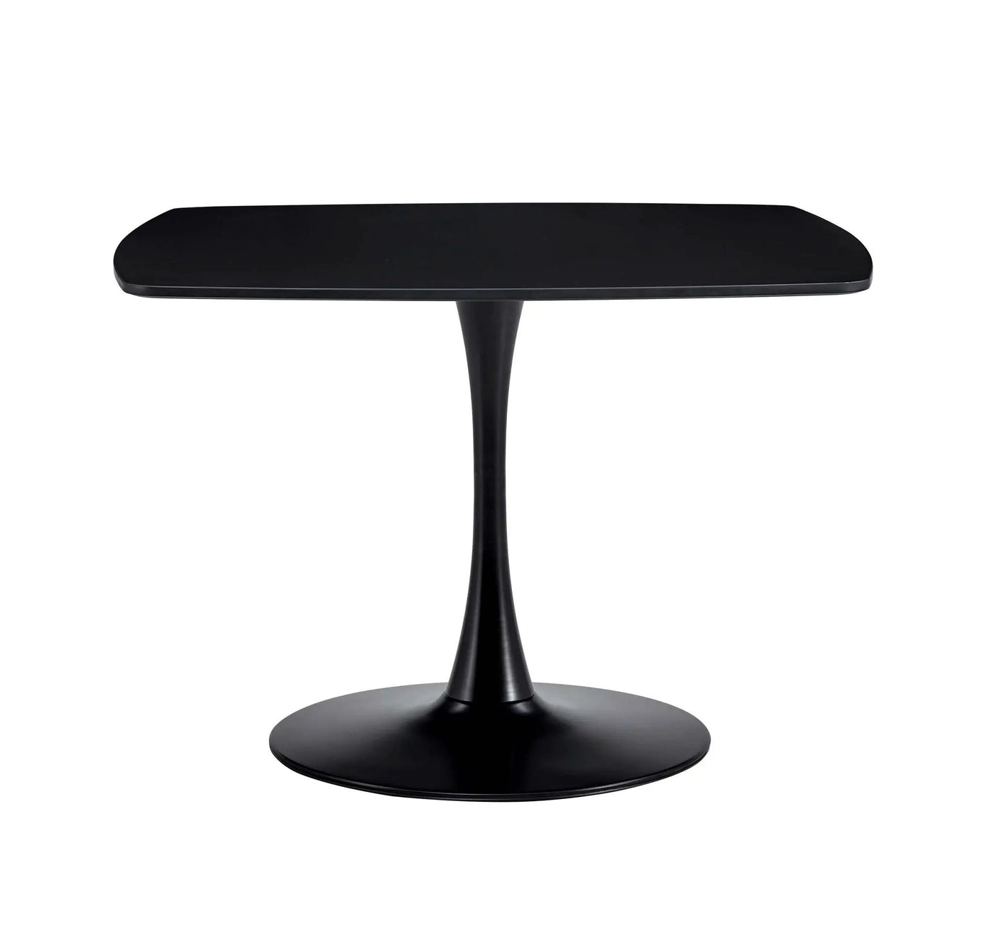 Table Mid-Century Dining Table For 4-6 People With Round Table Top, Pedestal Dining Table, End Table Leisure Coffee Table by Unique Piece Furniture