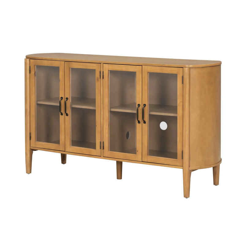 Stylish Large Storage Cabinet with 4 Doors by HouseOfZazla