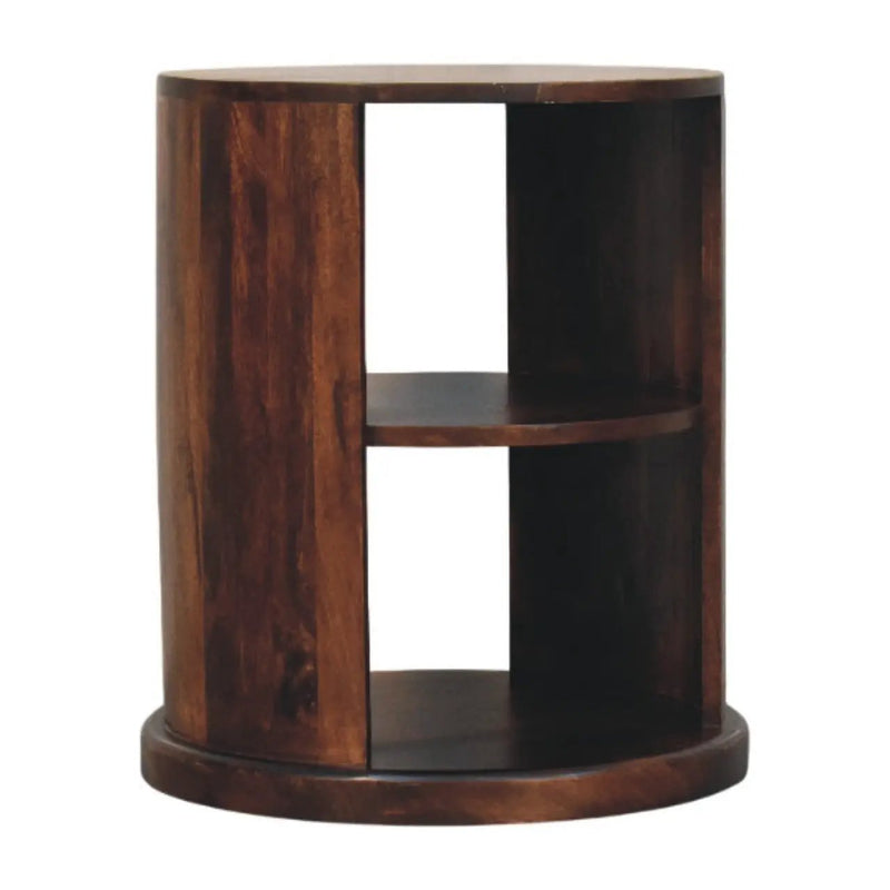 Artisan Furniture Solid Wood Ventura Side Table by HouseOfZazla