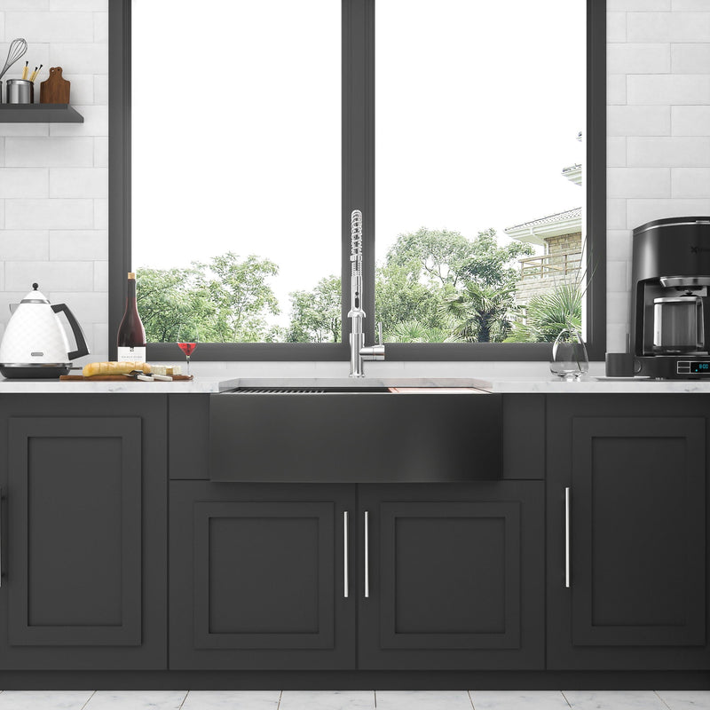 Farmhouse Kitchen Sink Workstation, Apron Front by HouseOfZazla