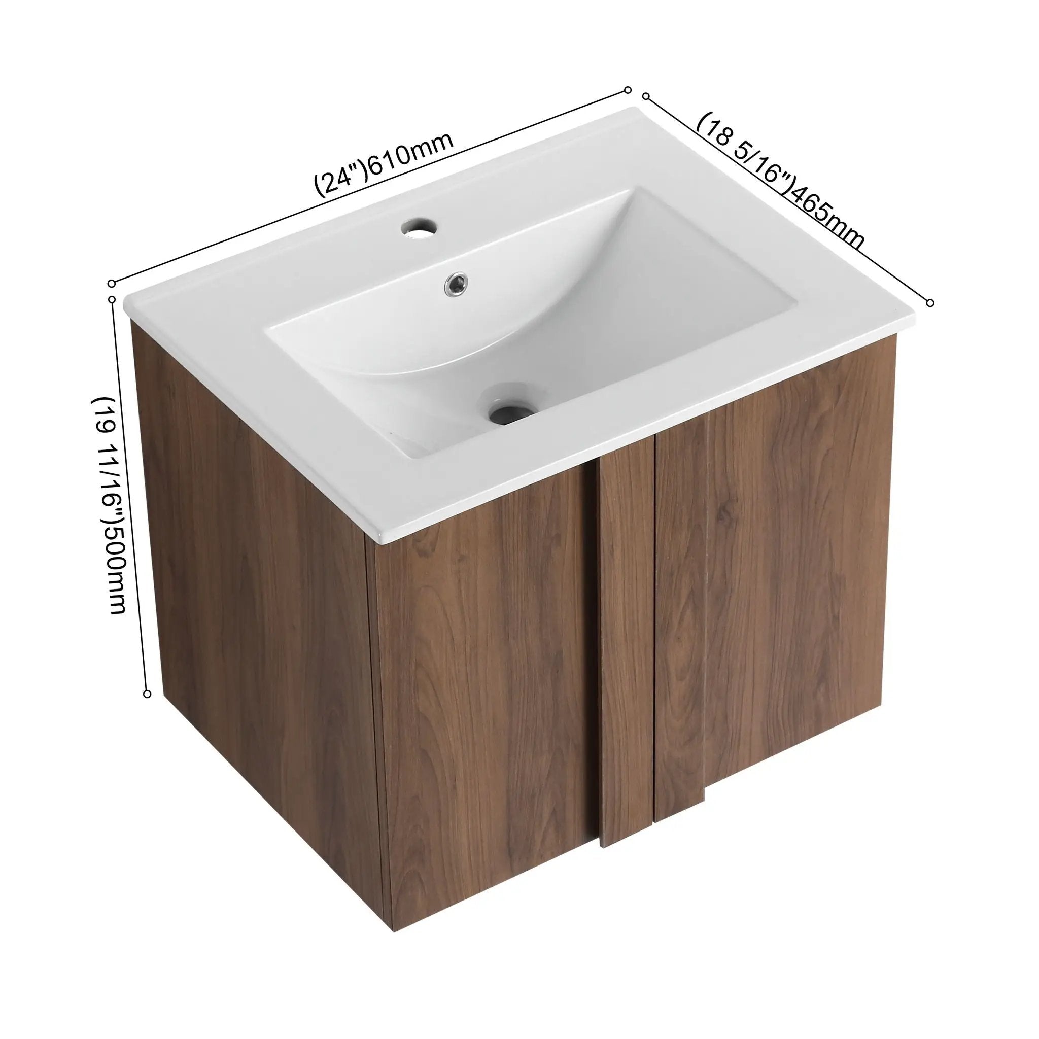 Floating Bathroom Vanity With Sink Combo by Unique Piece Furniture