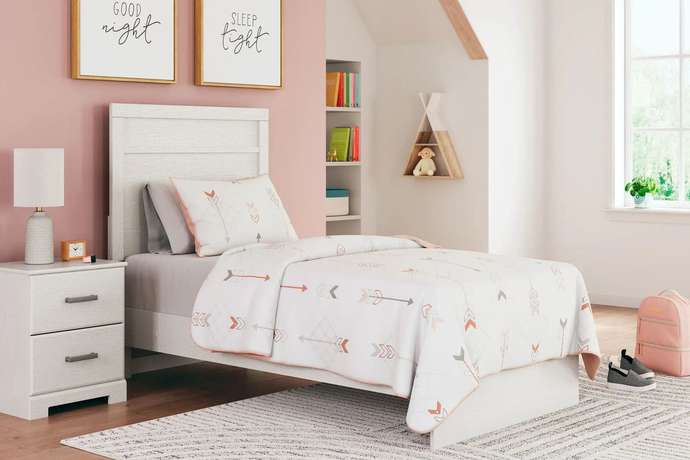 Stelsie - Panel Bed by Unique Piece Furniture