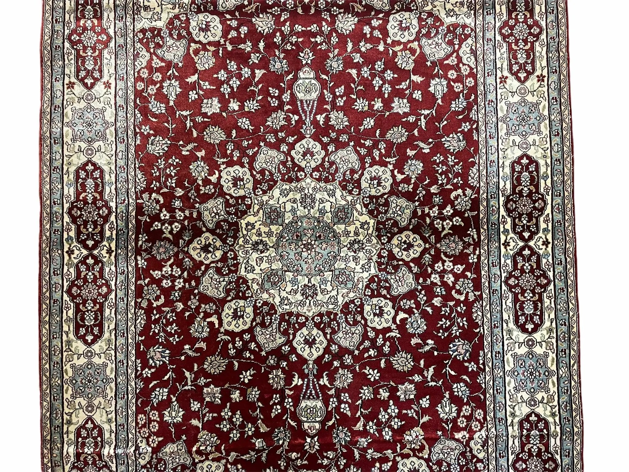 4' X 6' Vintage Fine Handmade Chinese Oriental Silk Rug 400 KPSI Wow by Jewel Rugs