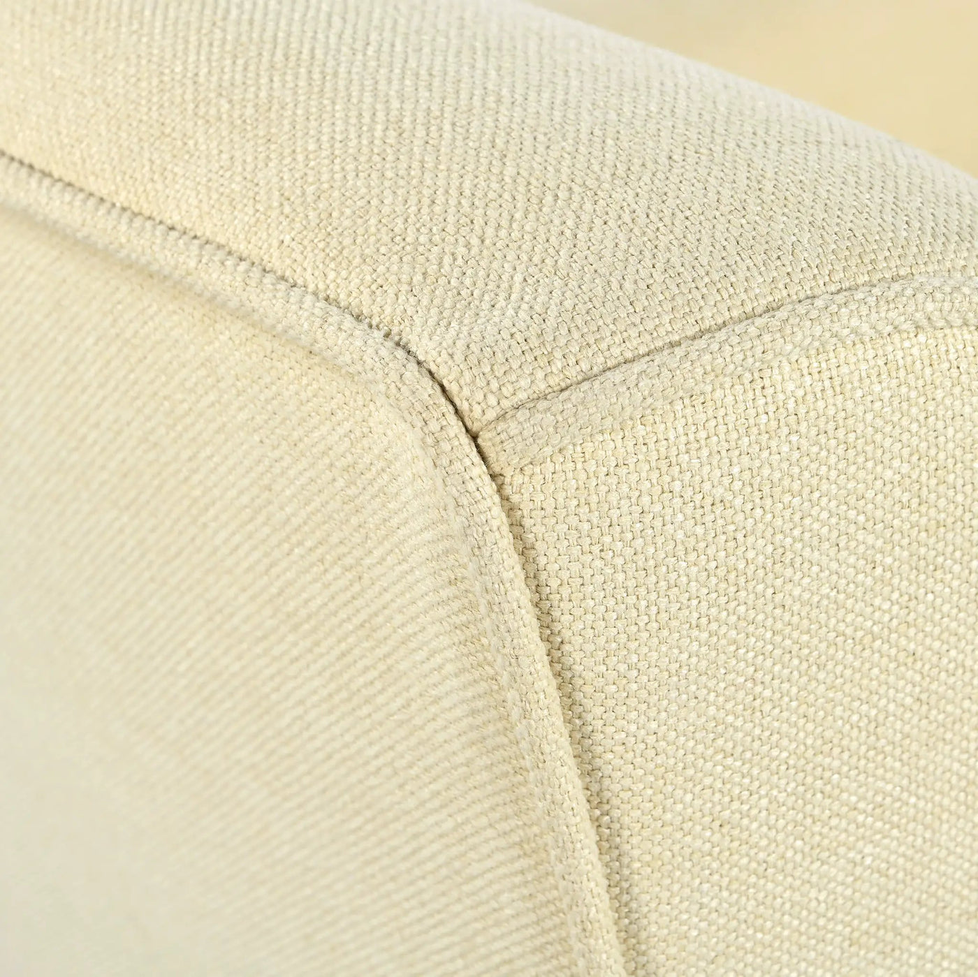 Mid-Century Modern Armchair - Tufted Fabric Accent Chair with Solid Wood Legs by HouseOfZazla
